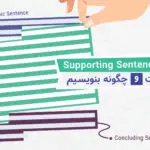 تصویر پستی از دیلماجیو-Supporting sentences چیست و چگونه بنویسیم؟